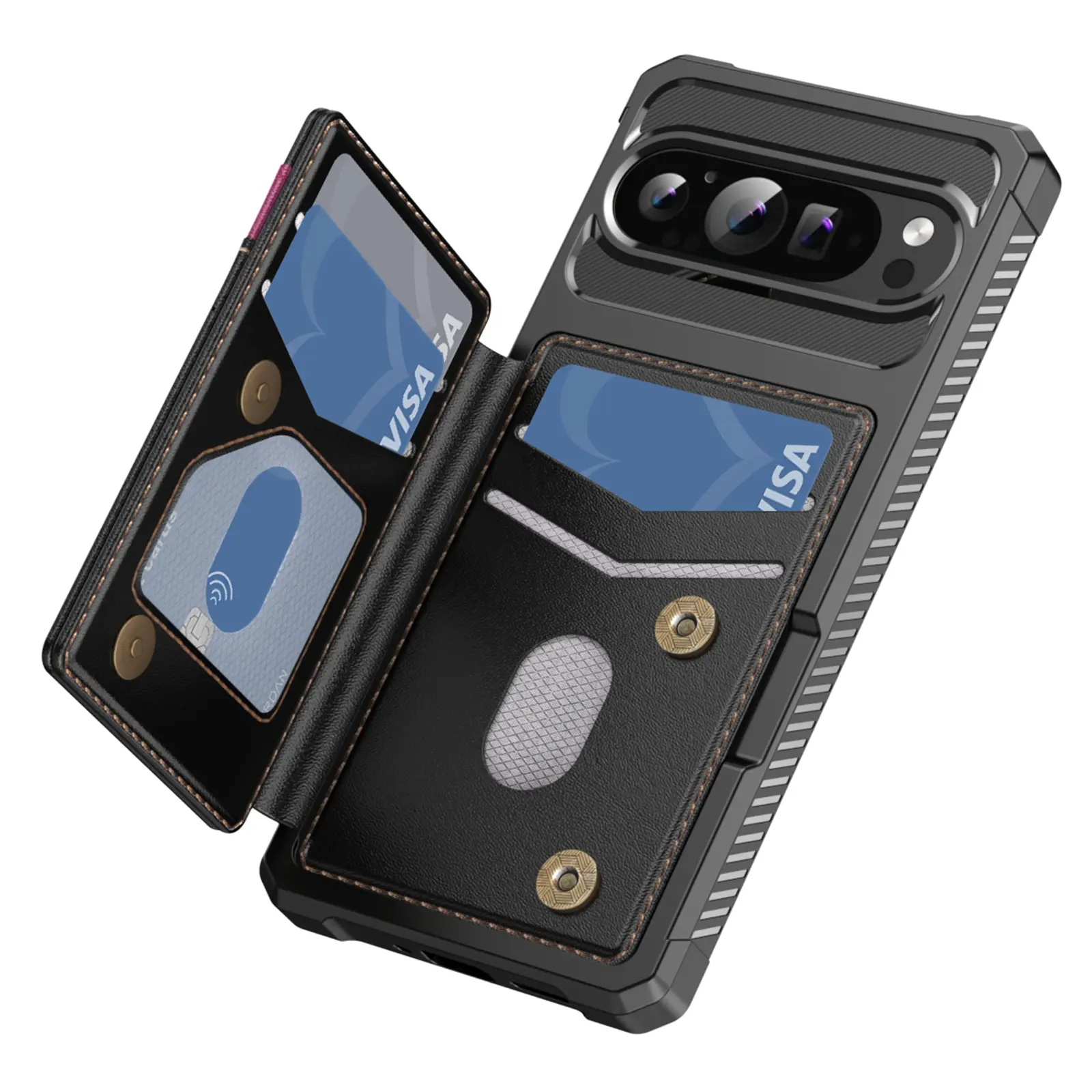 RFID Multi-slot Case Google Pixel 11 Pro Svart