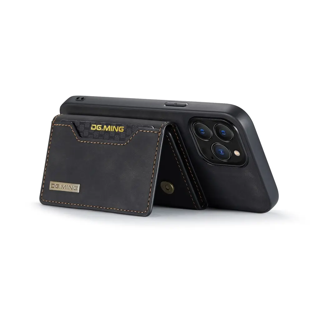 Magnetic Card Slot Case iPhone 16 Pro Svart