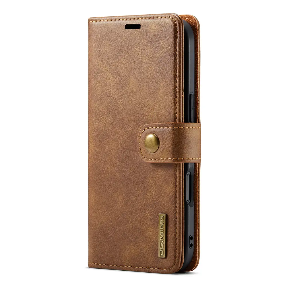 Magnet Wallet iPhone Air Cognac