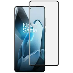 Full-fit Hærdet Glas Skærmbeskytter  OnePlus 13 sort