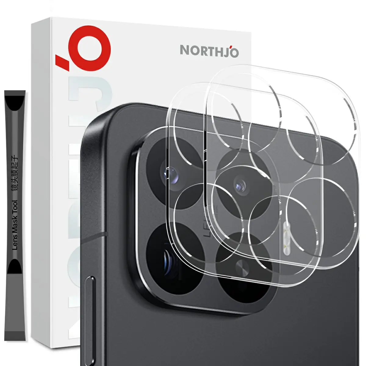 Panssarilasi Takakameroille Xiaomi 17T (2-pack)
