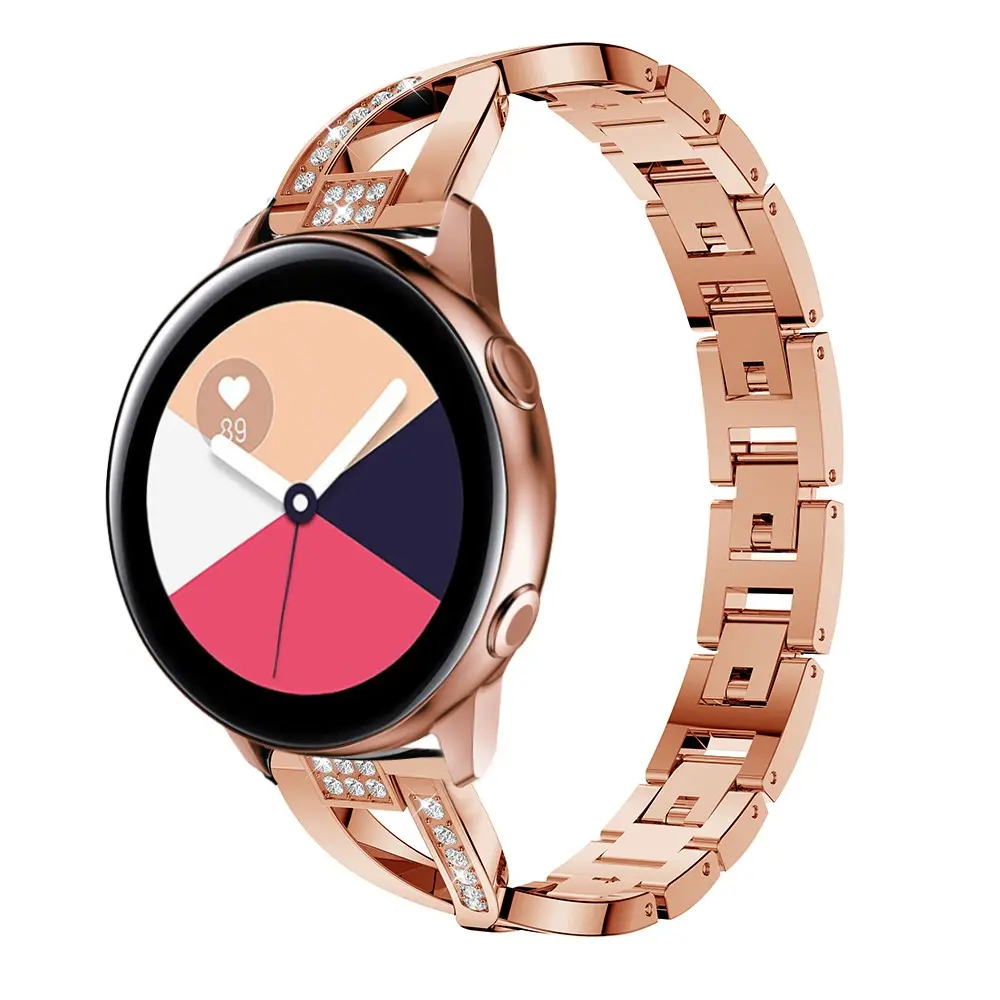 Crystal Bracelet Samsung Galaxy Watch 4 40mm Roséguld