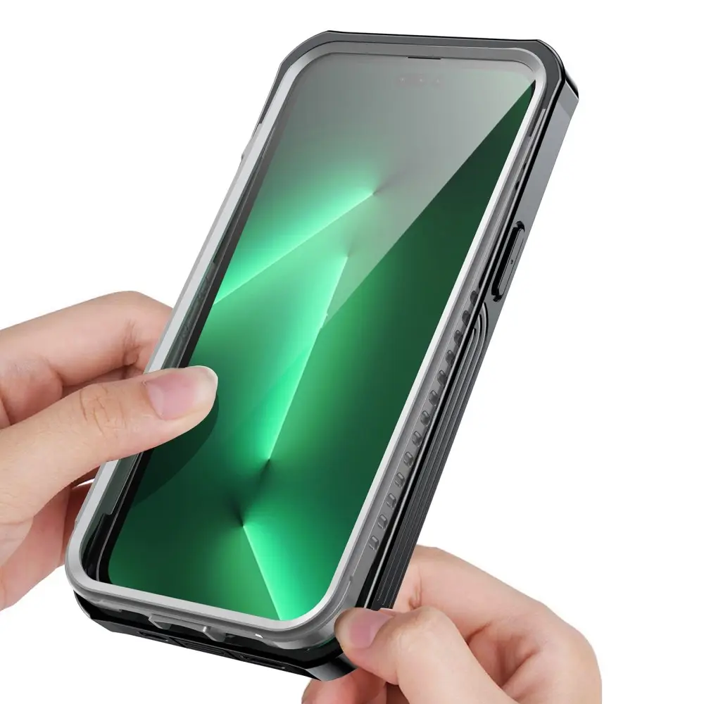 Premium Full Protection Case iPhone 14 Pro Svart