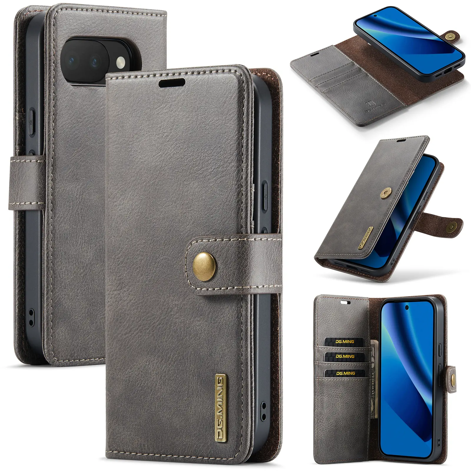 Magnet Wallet Google Pixel 10a Brown