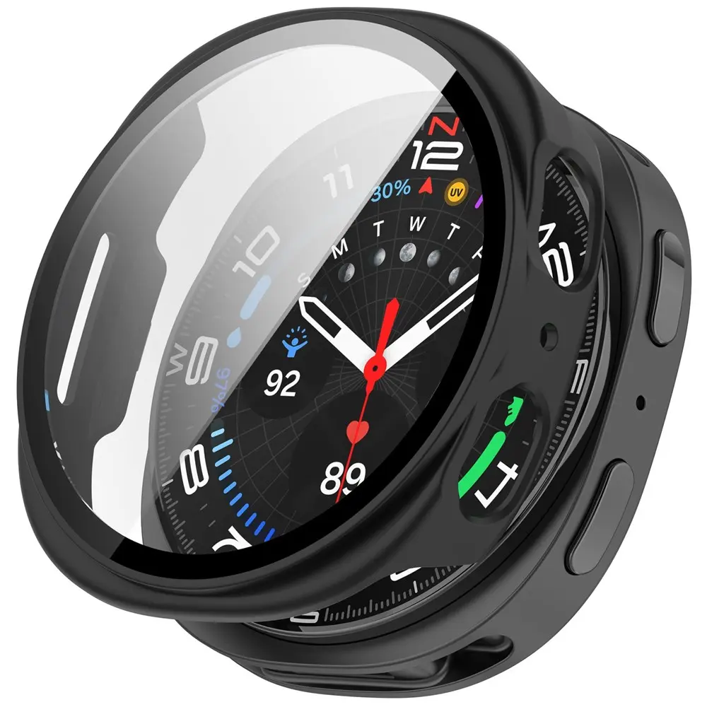 Full Cover Case Samsung Galaxy Watch 9 44mm Svart
