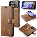 Magnet Wallet iPhone 17 Pro Max Cognac