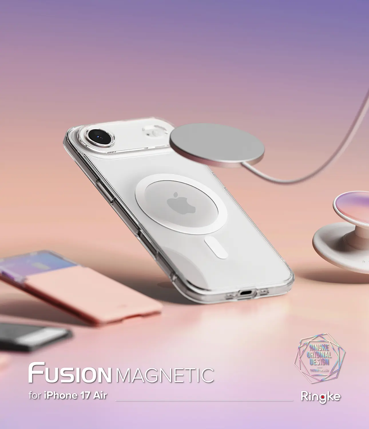 Fusion Magnetic Case iPhone Air Genomskinlig