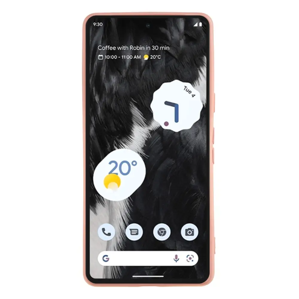 Stöttåligt Skal TPU Google Pixel 8 Rosa