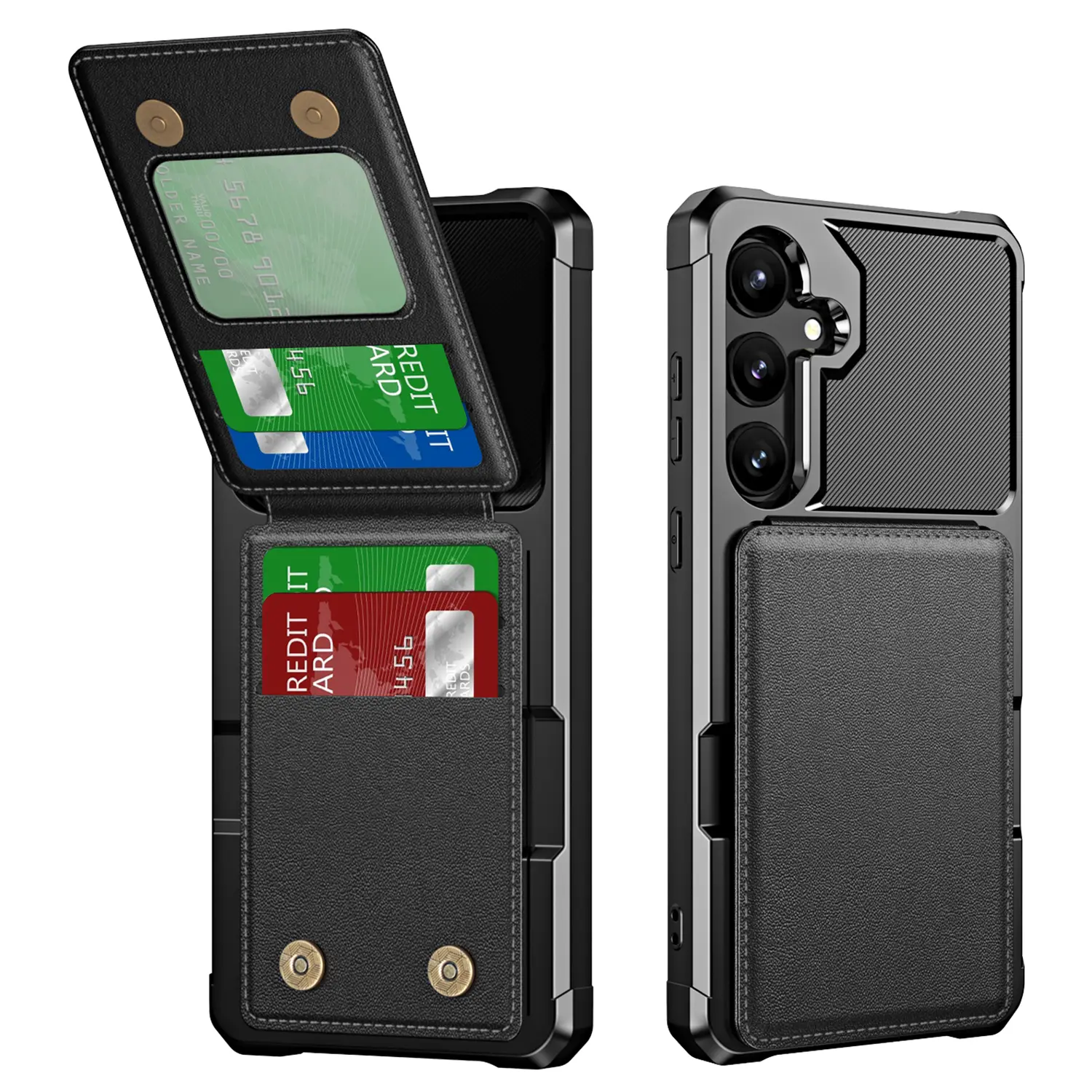 Clean Multi-slot Case Samsung Galaxy S24 Sort