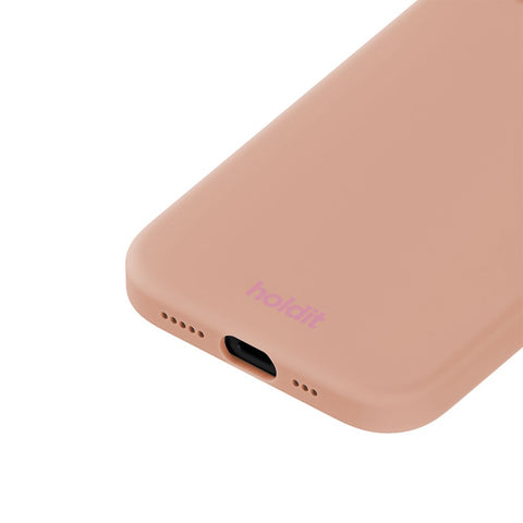 Silikonskal iPhone 13 Bare Pink