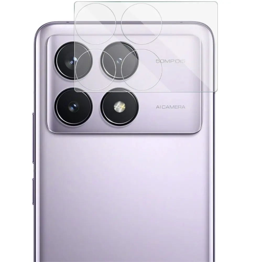 Härdat Glas 0.2mm Linsskydd Xiaomi Poco X6 Pro Genomskinlig