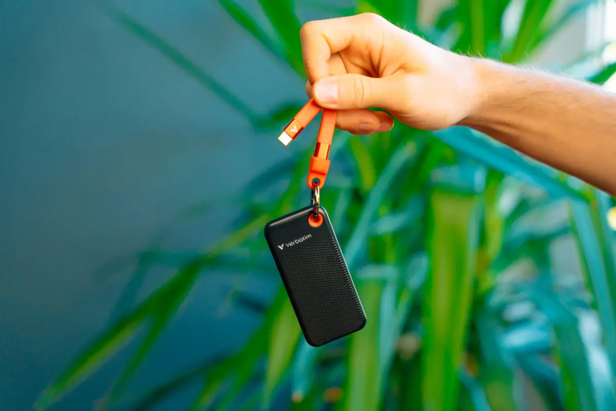 Pocket SSD 1TB USB-C Extern hårddisk Svart
