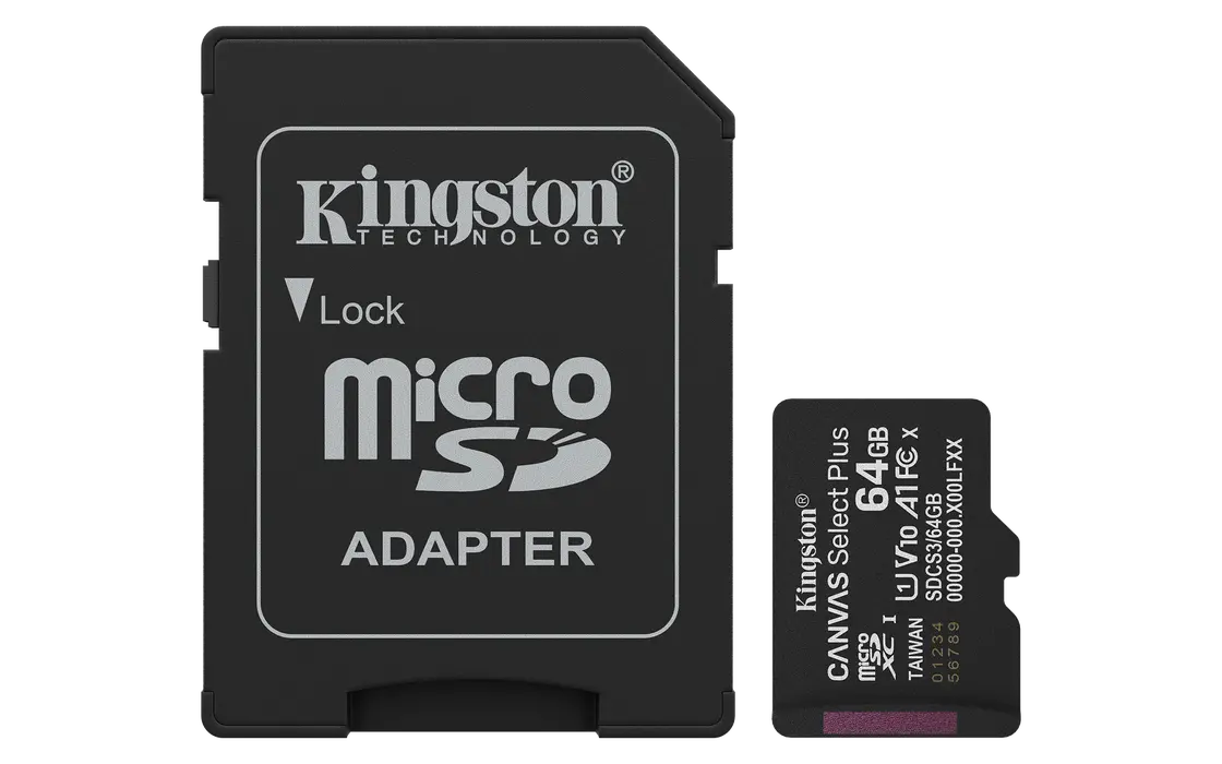 microSDXC 64GB Class 10 UHS-I Hukommelseskort