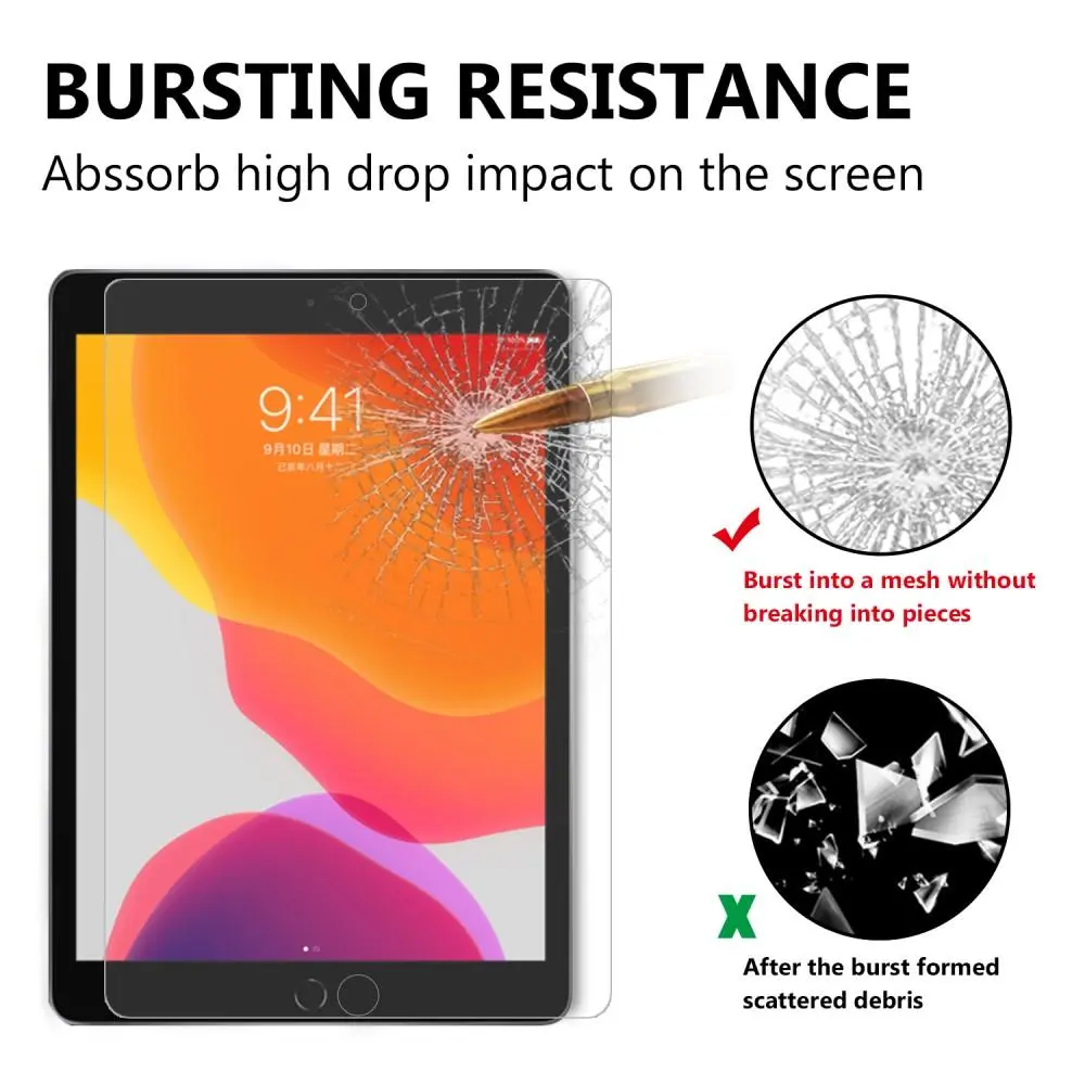 Härdat Glas 0.25mm Skärmskydd Apple iPad 10.2 7th Gen (2019)