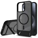 Magnetisk deksel med stativ iPhone 15 Pro Max Svart