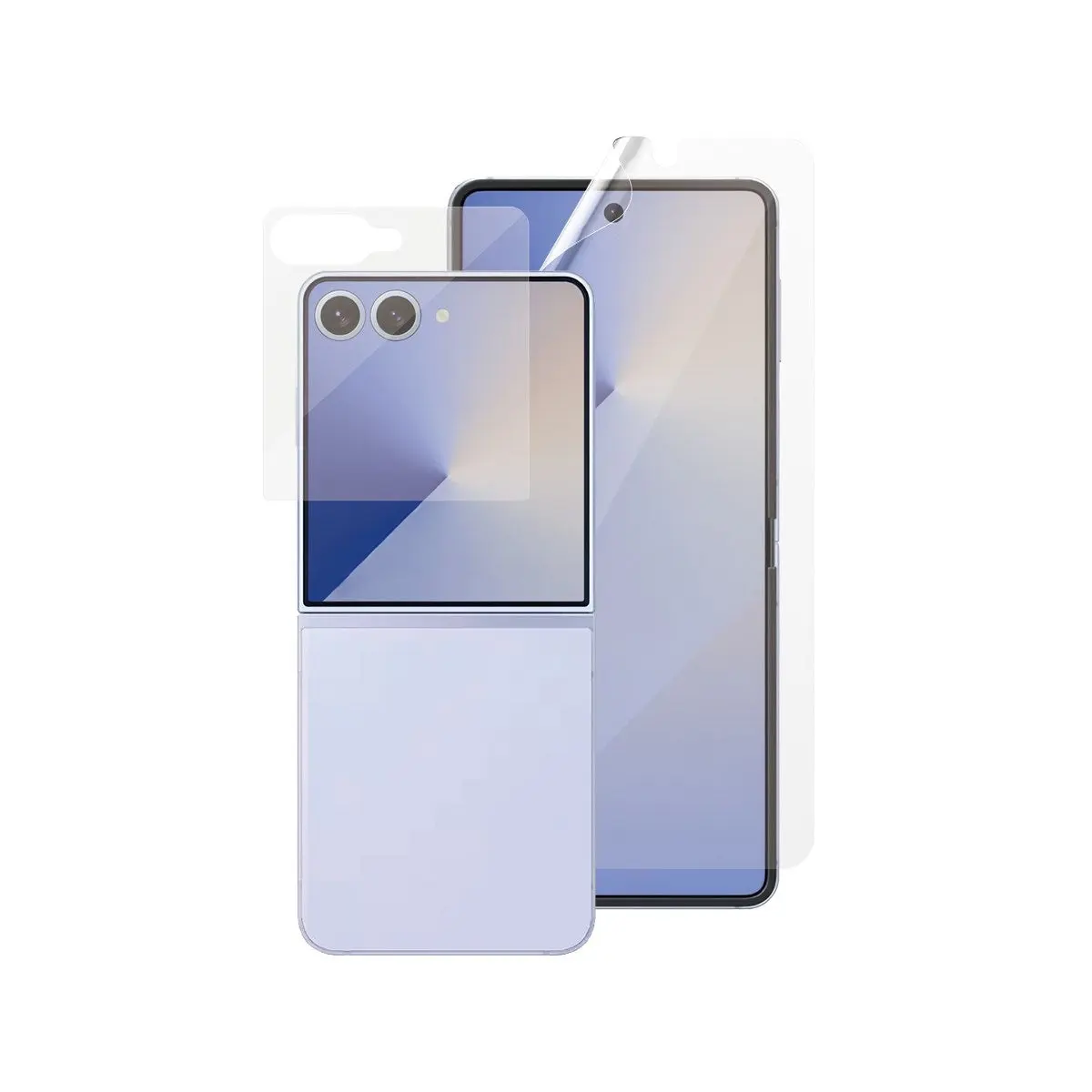 Samsung Galaxy Z Flip 8 Skærmbeskytter indvendig+udvendig