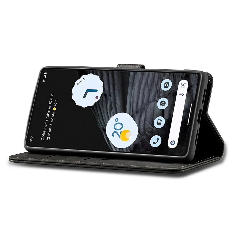 Plånboksfodral Google Pixel 7 Pro svart