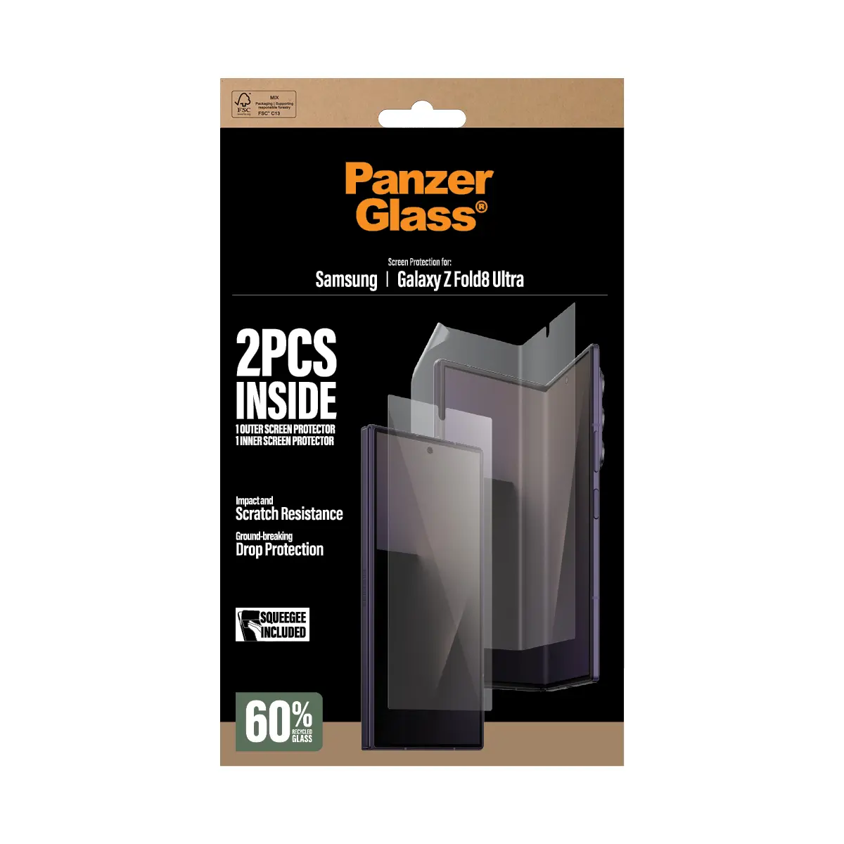 Samsung Galaxy Z Fold 8 Ultra Screen Protector (Inner & outer)
