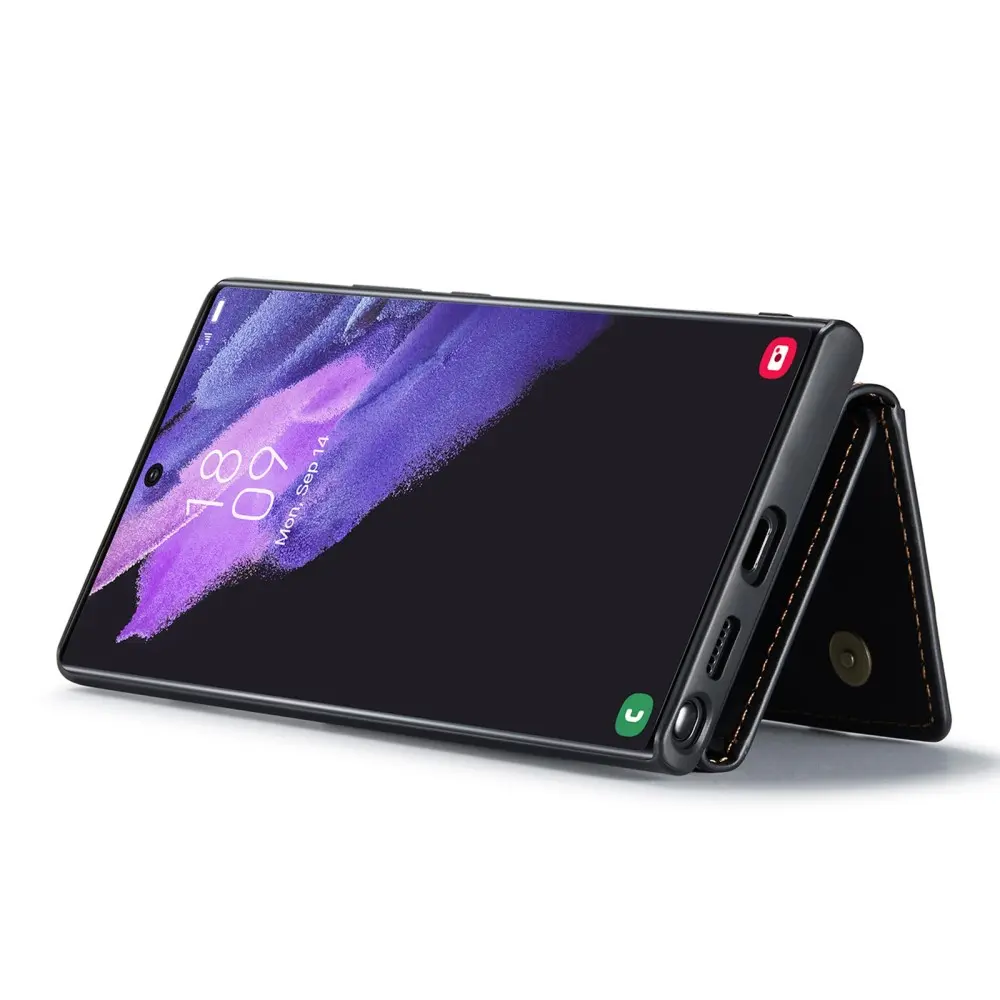 Magnetic Card Slot Case Samsung Galaxy S23 Ultra Svart