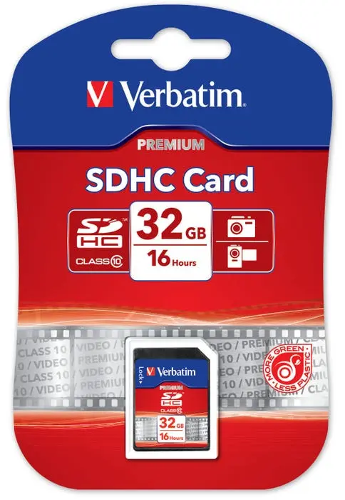 32GB SDHC Class 10 UHS-I Minneskort