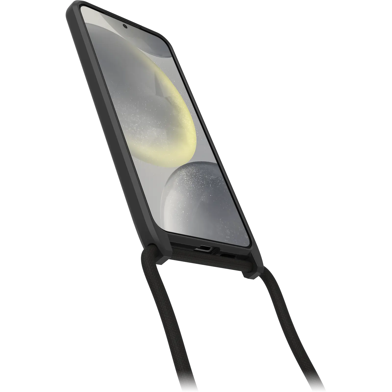 React Necklace Skal Samsung Galaxy S24 Plus Svart