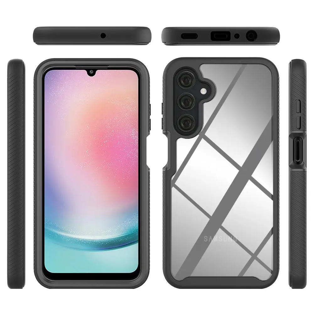 Full Protection Case Samsung Galaxy A25 Svart