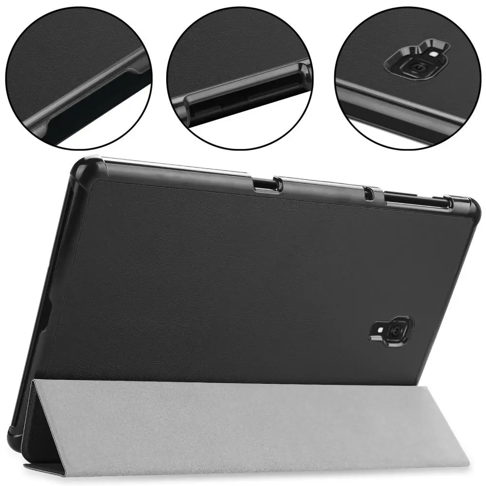 Fodral Tri-fold Samsung Galaxy Tab A 10.5 (2018) Svart