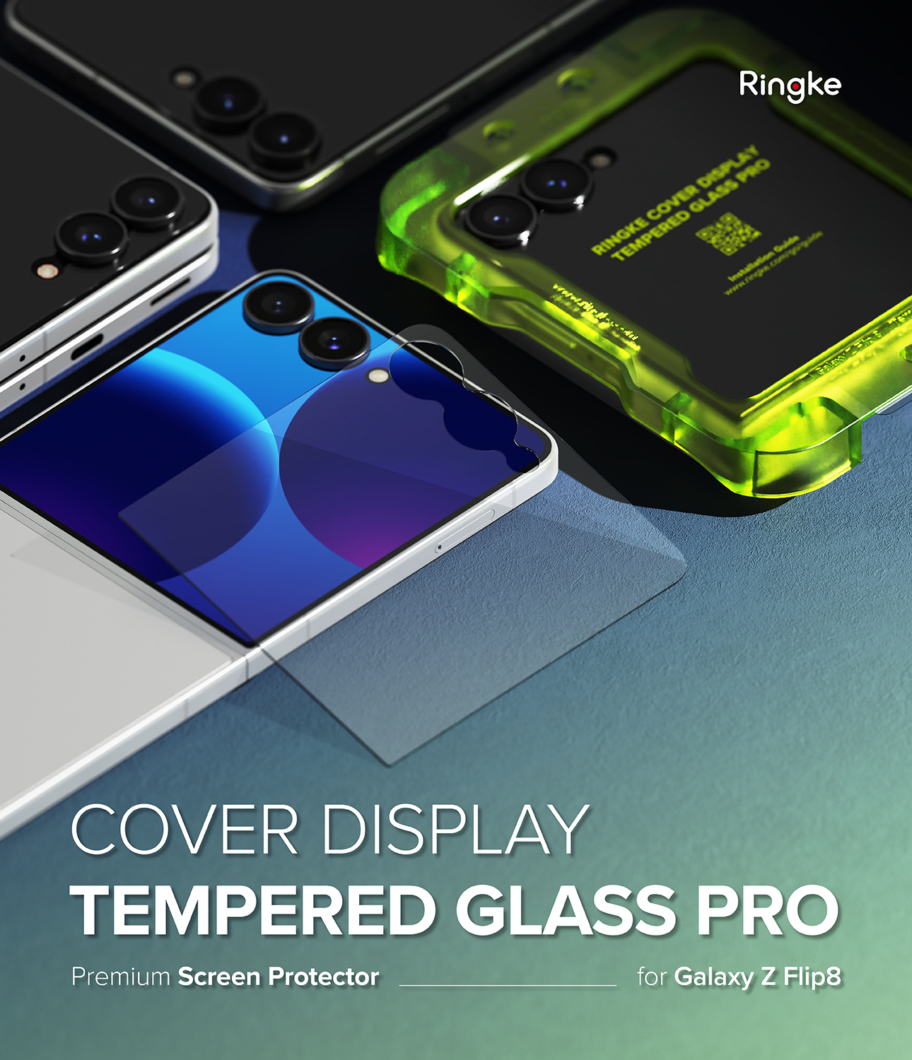 Cover Display Tempered Glass Pro Samsung Galaxy Z Flip 8 (2-pack)