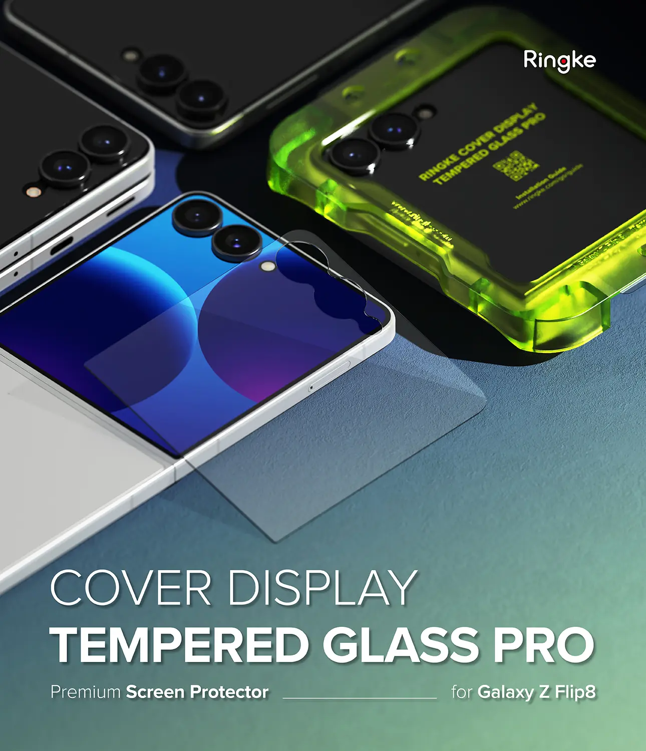Cover Display Tempered Glass Pro Samsung Galaxy Z Flip 8 (2-pack)