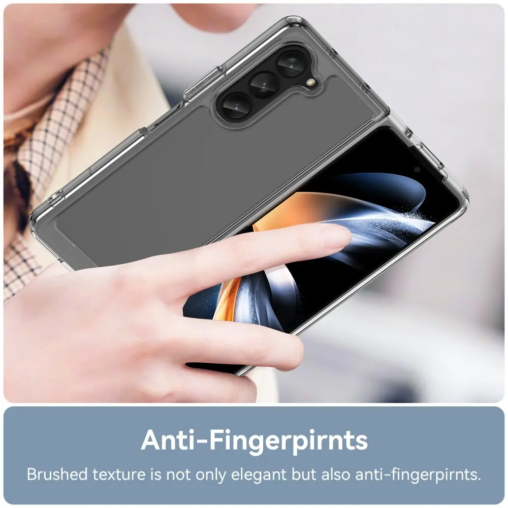 Hybridskal Samsung Galaxy Z Fold 5 Genomskinlig