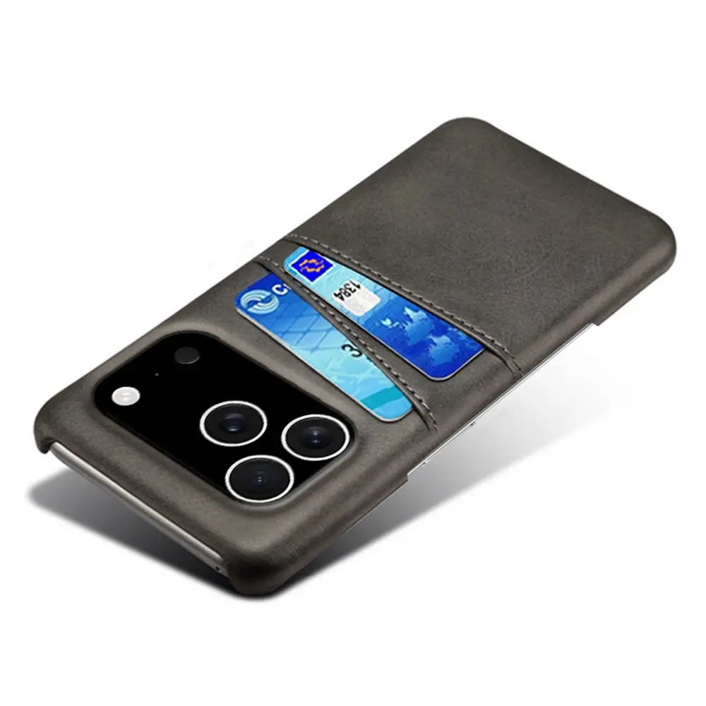 Card Slots Case iPhone 18 Pro Max Svart