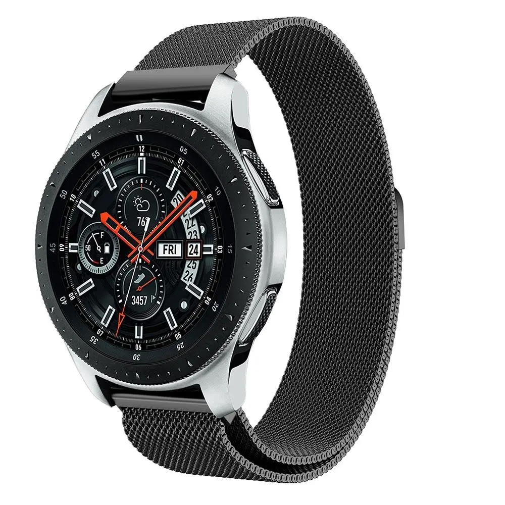 Armbånd Milanese Samsung Galaxy Watch 46mm Sort