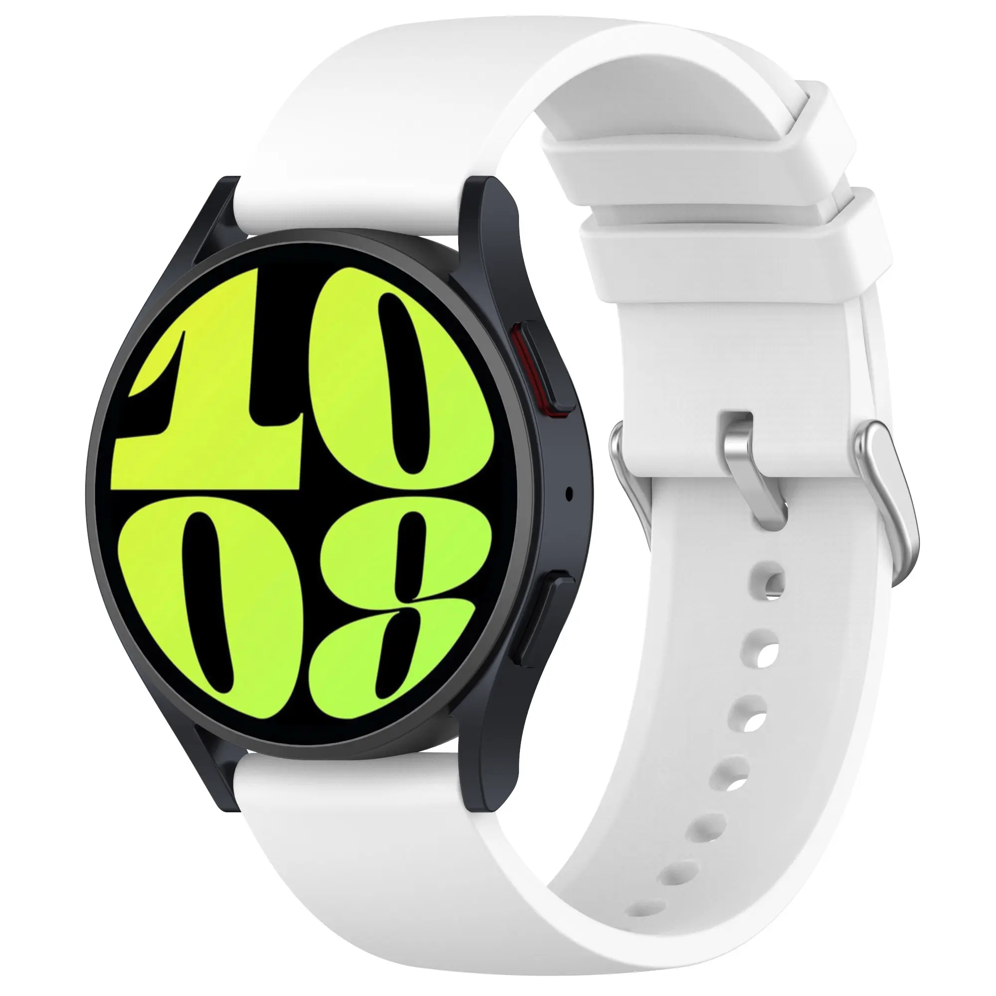 Silikonarmband Universal 20mm vit