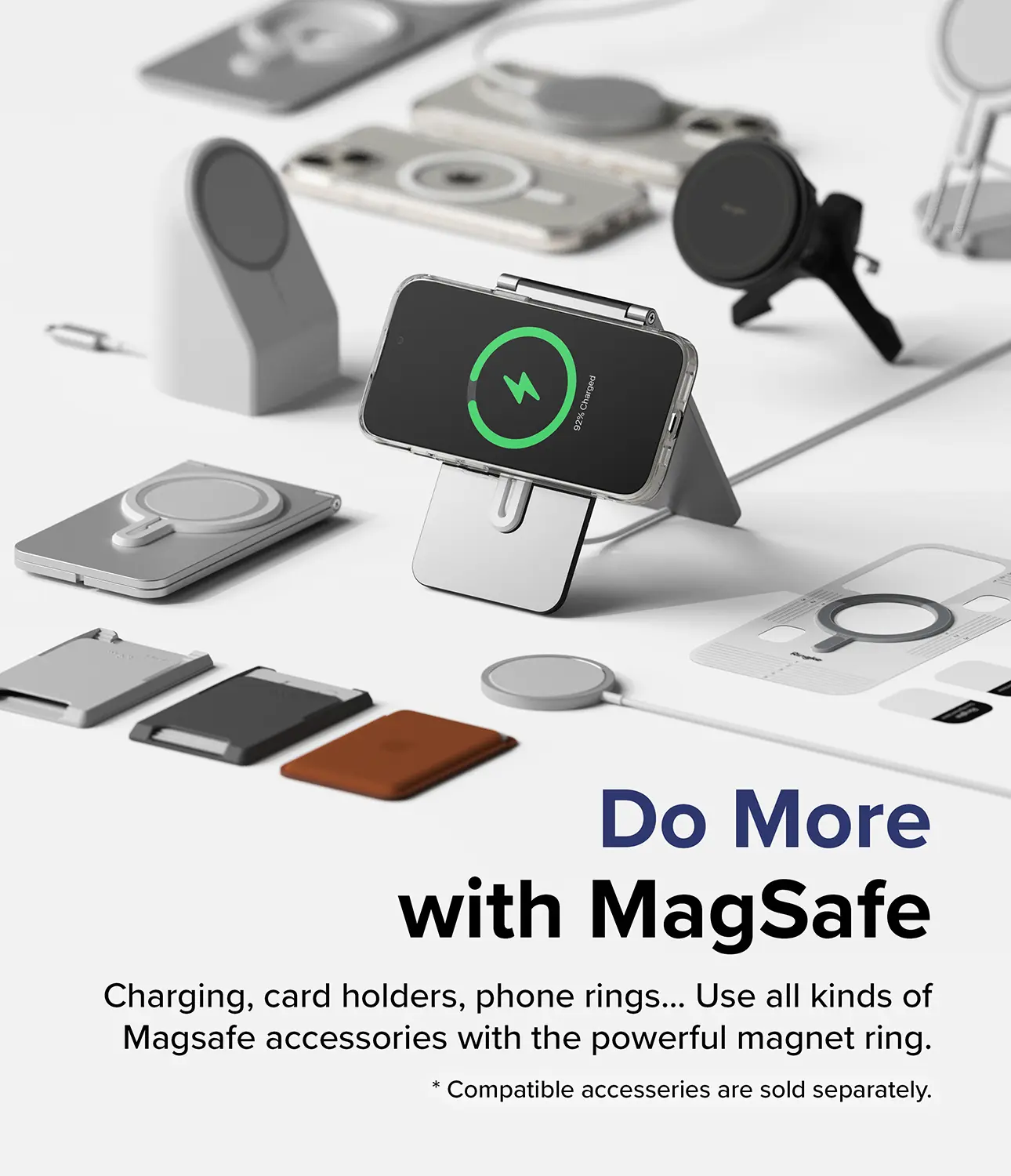 Fusion Magnetic Case iPhone 15 Pro Matte Clear