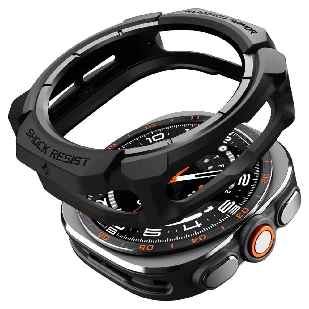 Samsung Galaxy Watch Ultra 2 (2026) Case Rugged Armor Black