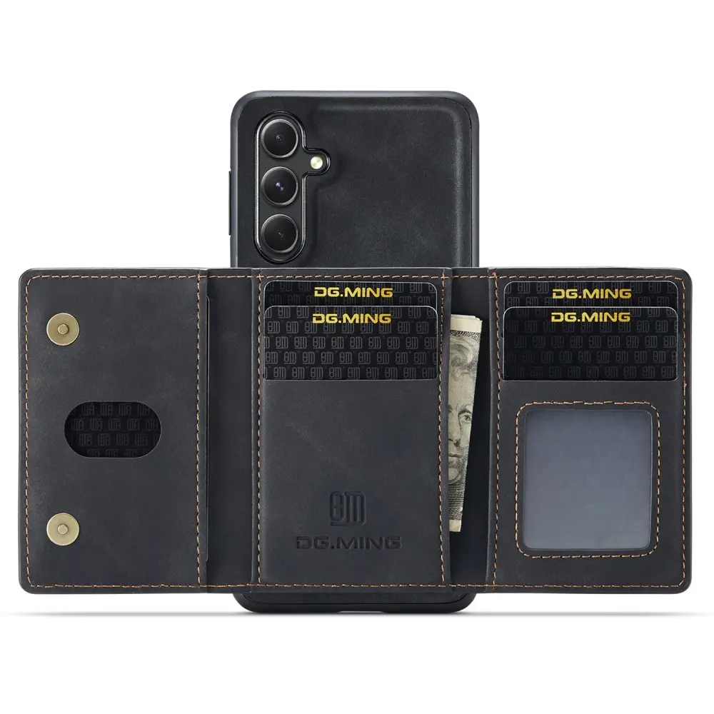 Magnetic Card Slot Case Samsung Galaxy A36 Svart