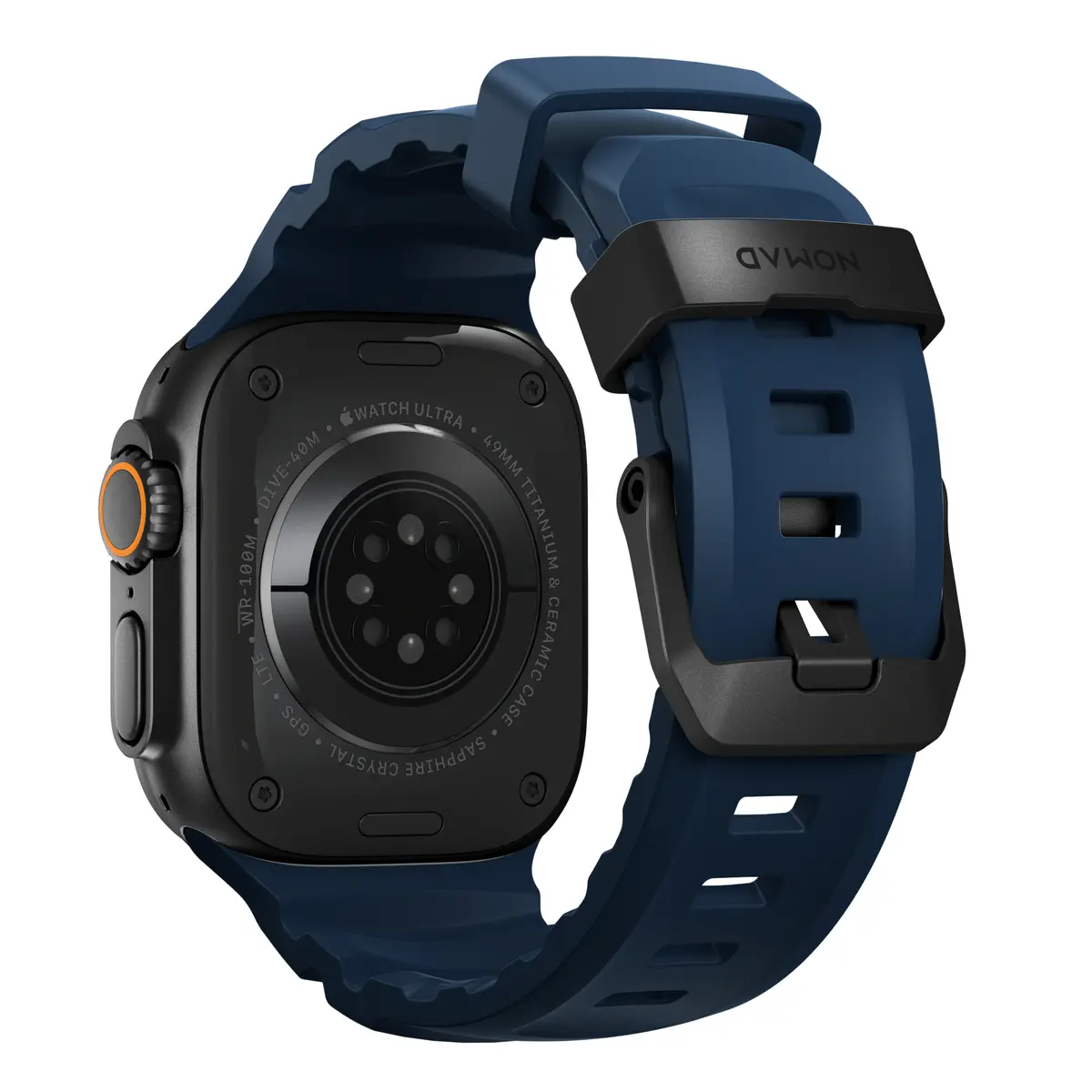 Apple Watch Ultra 49mm 3rd Gen Rocky Point Band Atlantic (Black Hardware)