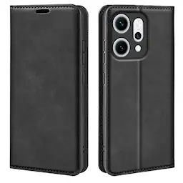 Oppo Reno 14 Slankt etui med kortholder, Sort
