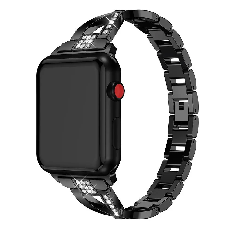 Crystal Bracelet Apple Watch Series 8 41mm Sort