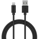 USB Cable Lightning 3m sort