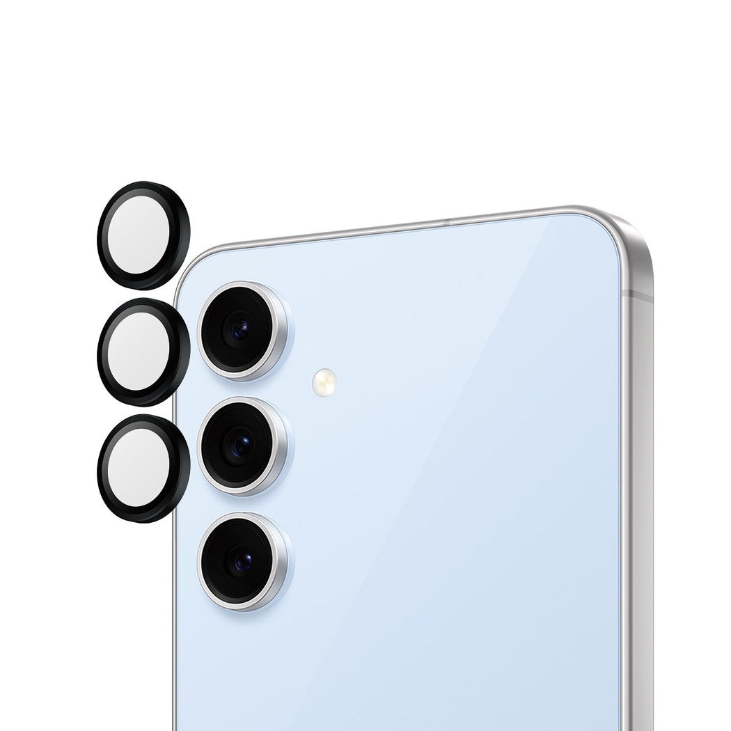 PanzerGlass Samsung Galaxy S24 FE Hoops Camera Lens Protector Musta