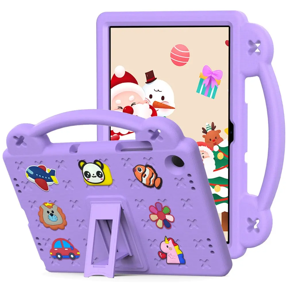 Stødsikker EVA Cover Kickstand Samsung Galaxy Tab A9 Plus lila
