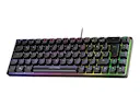 DK240 60% membrantangentbord RGB, Svart