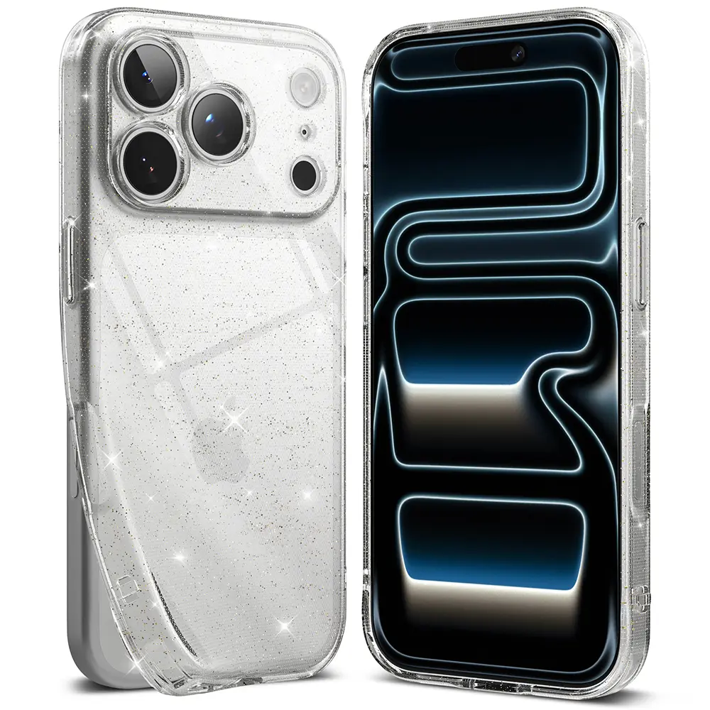 Air Case iPhone 18 Pro Glitter Clear