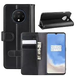Ægte Læderetui  OnePlus 7T Sort