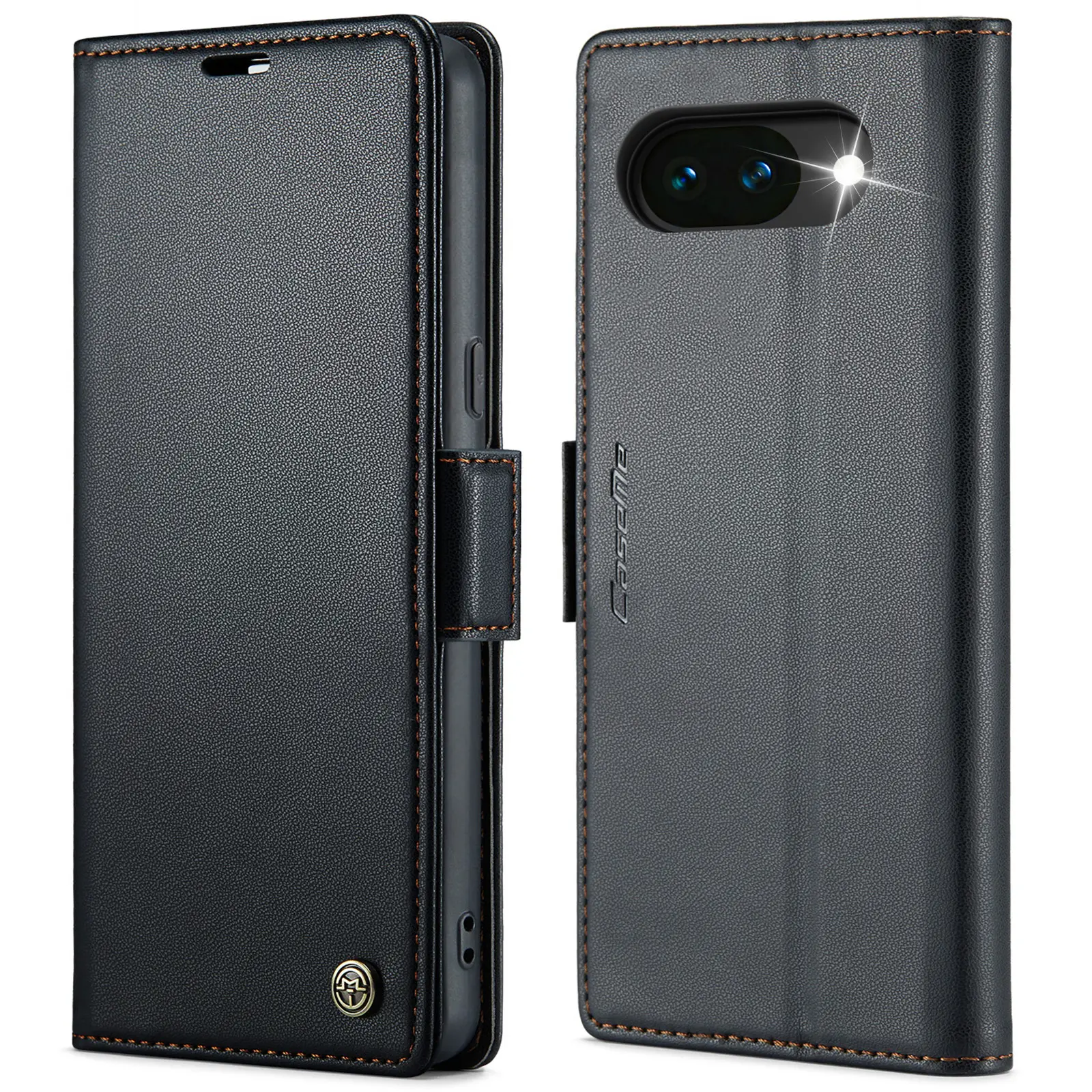 RFID Slim Lompakkokotelo Google Pixel 10a Musta