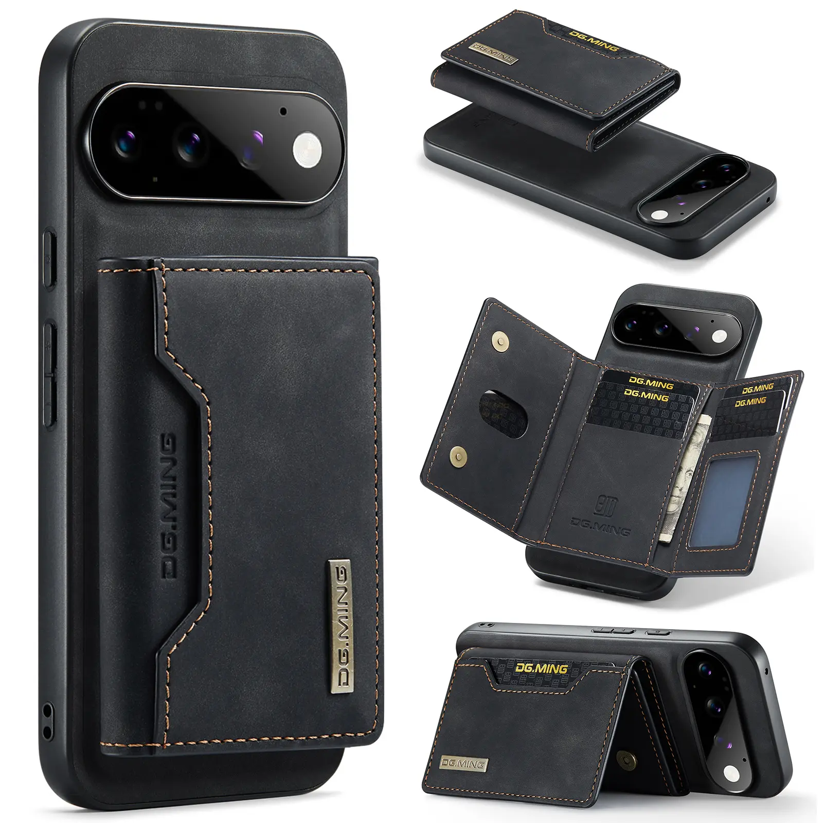 Magnetic Card Slot Case Google Pixel 11 Sort