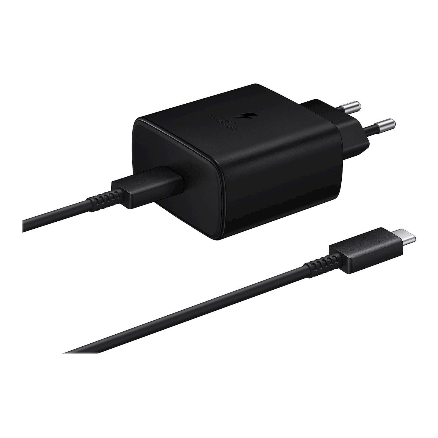 Samsung Puhelimen Laturit Fast Charge 45W PD USB-C musta