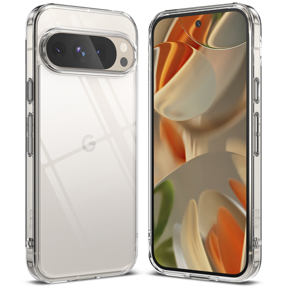 Ringke Fusion Case Google Pixel 9 Pro Gjennomsiktig - Mobildeksel