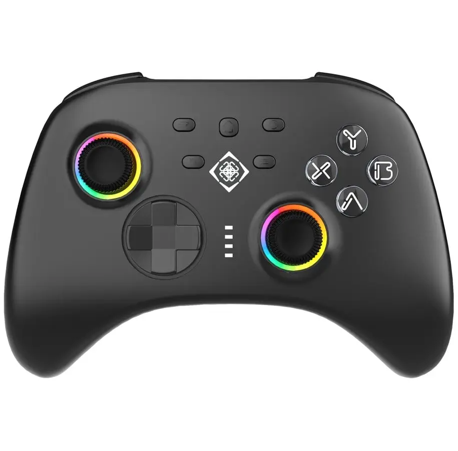 Trådløs håndkontroll for PC og Switch, Svart